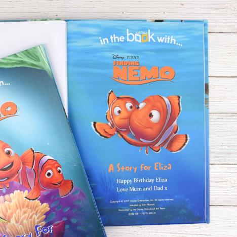 Personalised Disney Finding Nemo Softback Story Book Extra Image 3